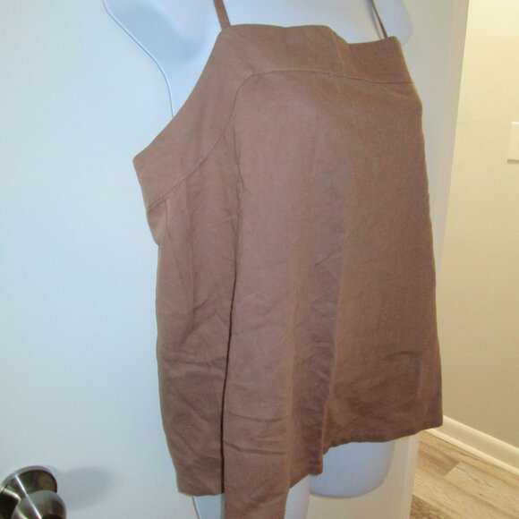 State of Day Women's Sleeveless Linen Pajama Top NWT M - Picture 5 of 6